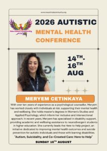 📢 Conference Announcement: ‘Here to Help’ Presenting at the 2026 Autistic Mental Health Confere